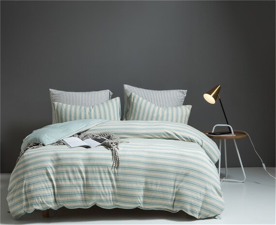 purple Stripes Bedding Cotton.striped 