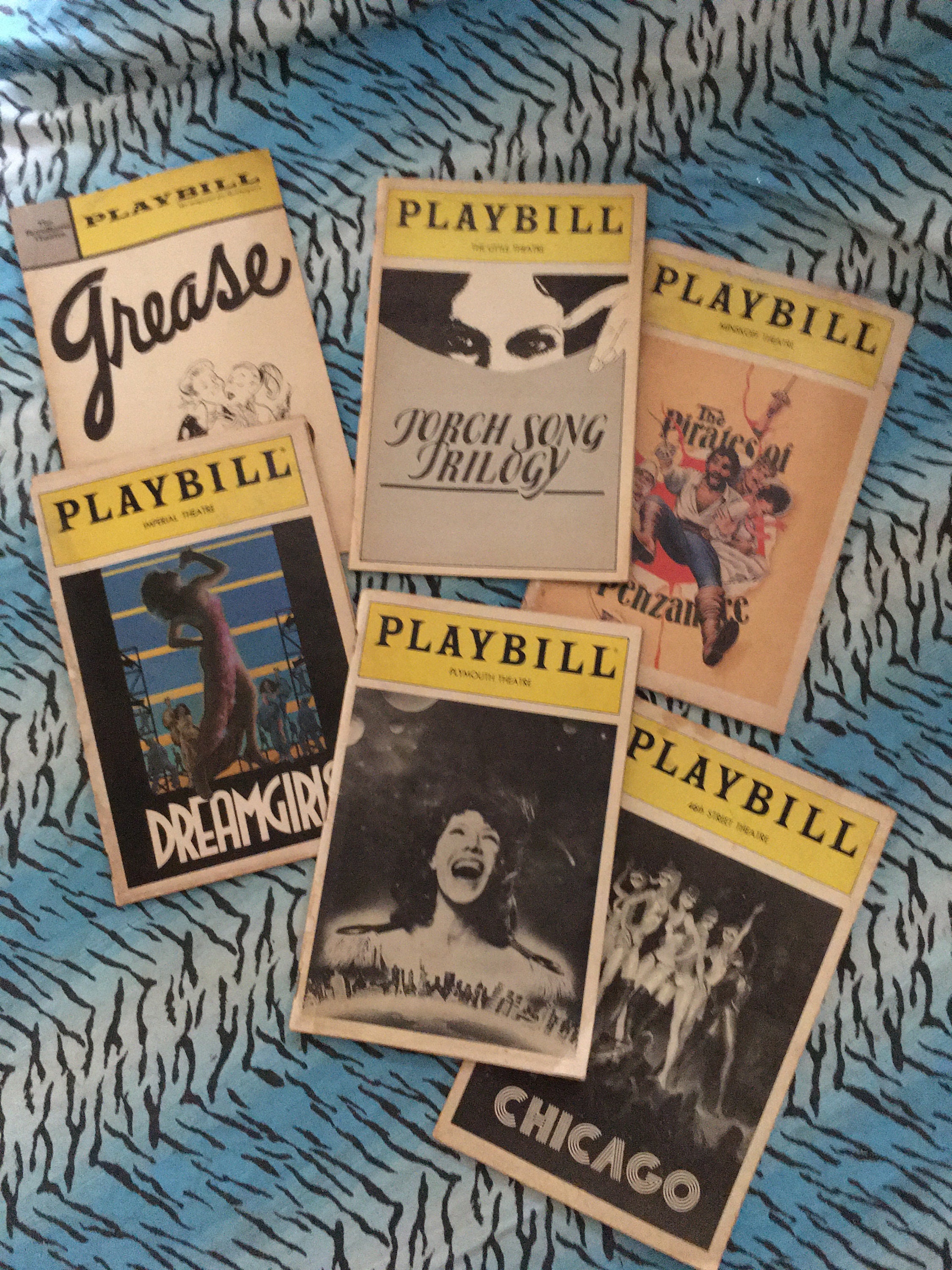 Vintage Playbills Etsy