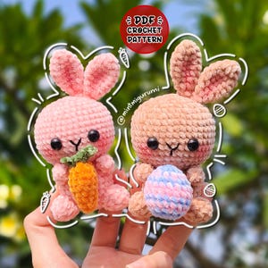 PDF CROCHET PATTERN - Easter Bunny Amigurumi