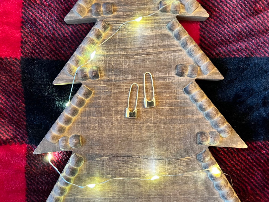 Clothespin Gold Earrings, Gold Statement Earrings, Clothespin Earrings