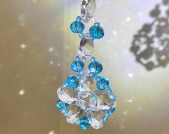 Winter Suncatcher Cold Ice Will fill home thousands of rainbows reflections window hanging decor