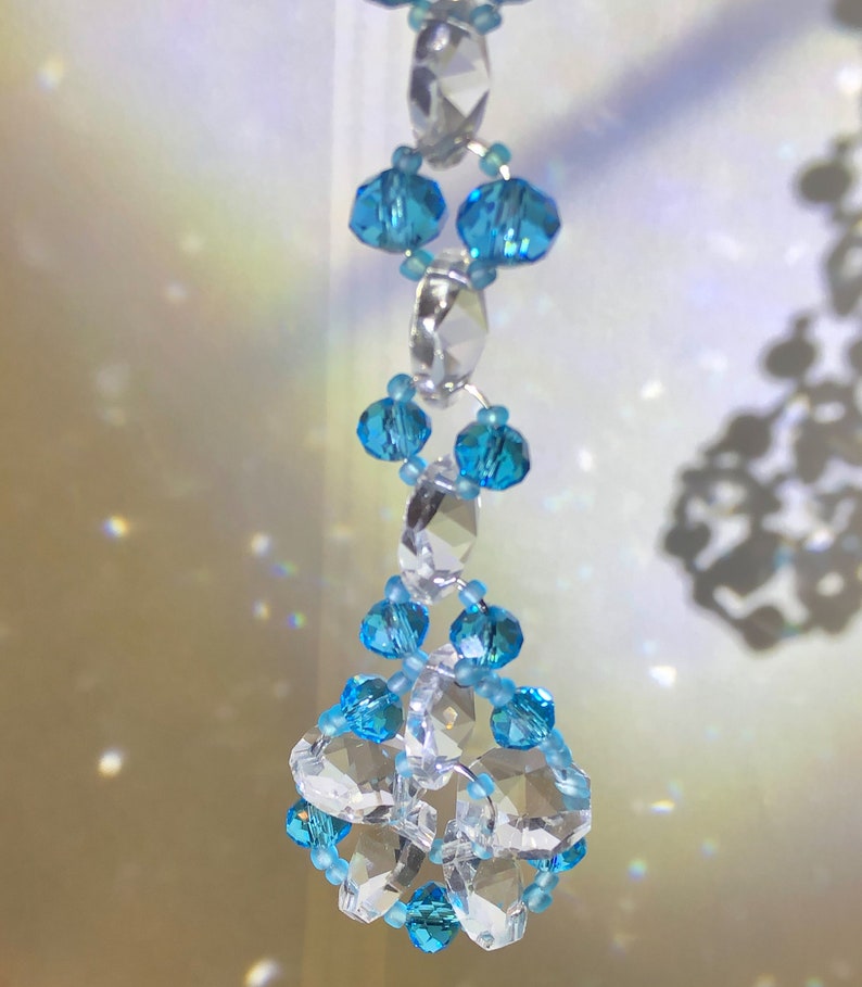 Winter Suncatcher Cold Ice Will fill home thousands of rainbows reflections window hanging decor