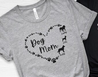 Dog Mom Shirt Custom, Dog Mama Shirt, Dog Mom Gift, Dog Mom T Shirt, Dog Mom Tshirt, Dog Mom Tee, Fur Mama, Dog Mom Shirt for Women