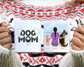 Personalized Dog Lover Gift, Dog Mom Gift, Custom Dog Mom Mug, Dog Owner Gift, Dog Lover Mug, Gift For Dog Mom, Dog Gifts For Owners