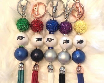 Graduation Cap Keychain