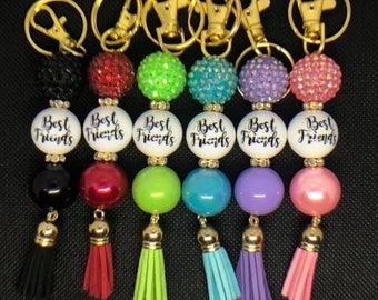 Best Friends Keychain