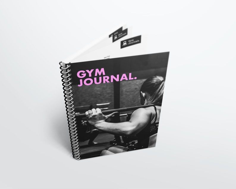 Gym Diary/ Workout Log/ Fitness Logbook/ Fitness Journal A5 Etsy