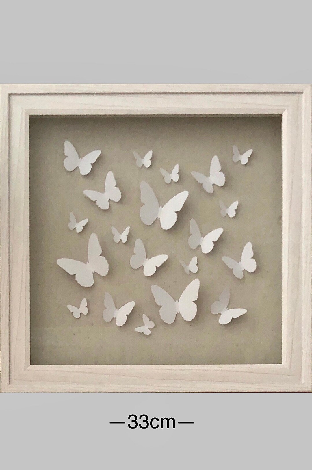 Buy Paper Butterflies Deep Box Frame Online in India - Etsy