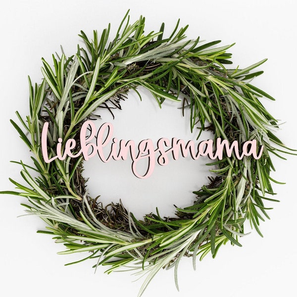 Lieblingsmama - 3D Schriftzug, Wandschriftzug, Schriftbild, Muttertag, Mama,  Liebe