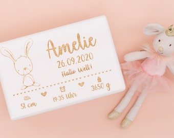 Personalisierte Erinnerungskiste, Holz, Baby, Holzbox, Holzkiste, gravierter Name, Geschenk zur Taufe, Geburt, Kinder, Weihnachtsgeschenk