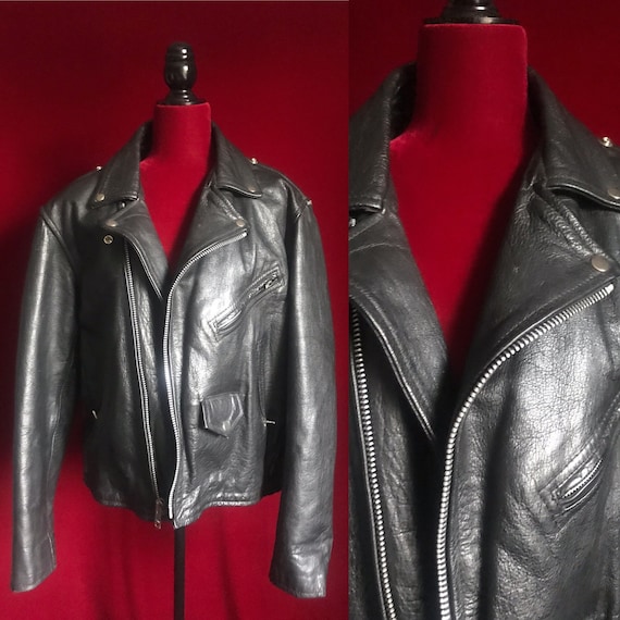 Black leather pink grunge alternative motorcycle v