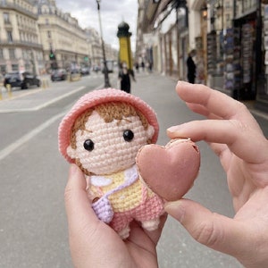 Poupées personnalisées peluches personnalisées amigurumis personnalisés 2 tailles au choix livraison gratuite image 8