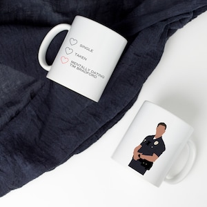 Mentally dating Tim Bradford mug | The Rookie mug | Eric Winter | Gift | TV show mug | Eric Winter