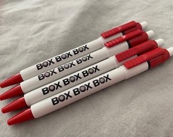 Box Box Box Formule 1 pen | F1 pen | Schrijfwaren | Schoolpen | Schrijfpen | Schrijven | F1 cadeau