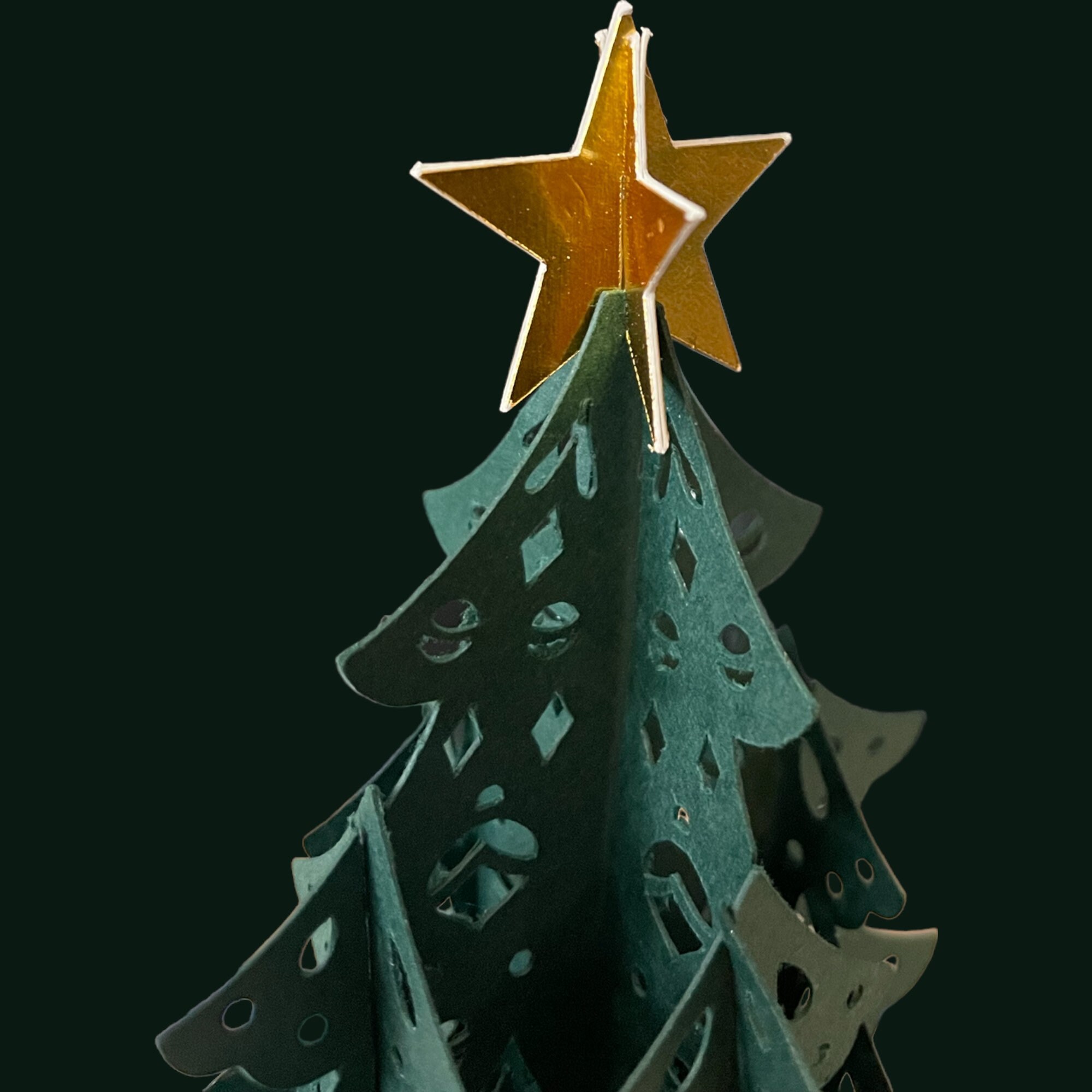 Christmas Tree Popup Card Cricut Etsy