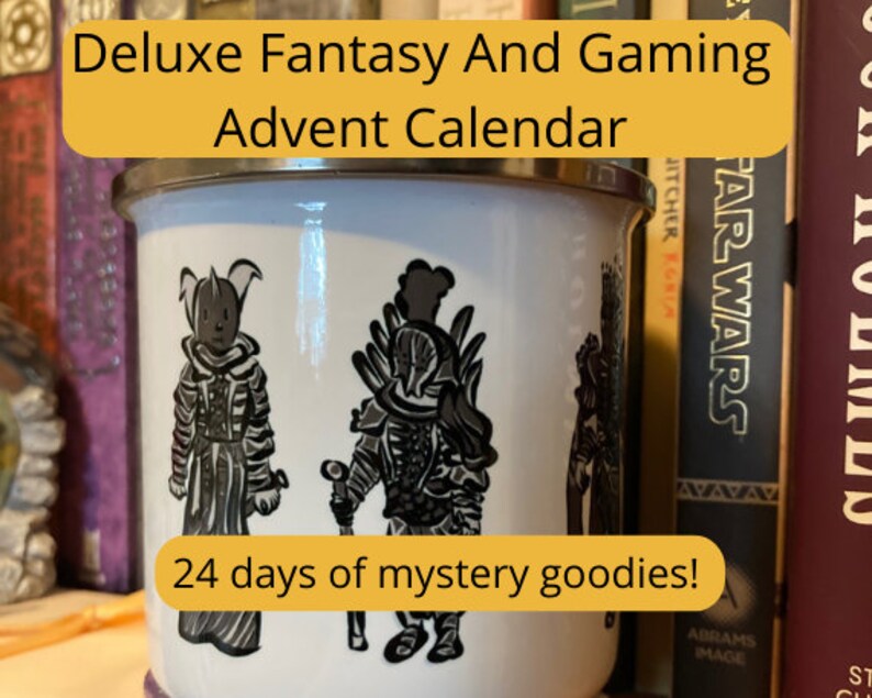 Deluxe Gaming Advent Calendar 2022 24 Day Mixed Dungeons and Etsy
