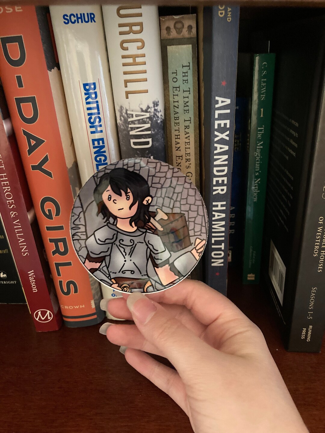 Farkas 3 Inch Paper Sticker, Skyrimstickers, Werewolf Companions