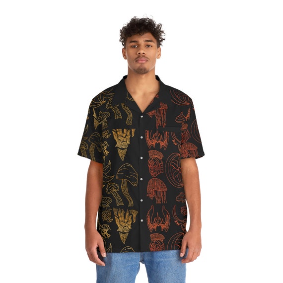 Camisa hawaiana roja hombre shop