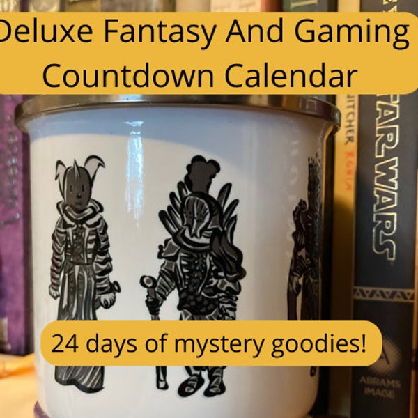 Dungeons and Dragons Advent Calendar Etsy