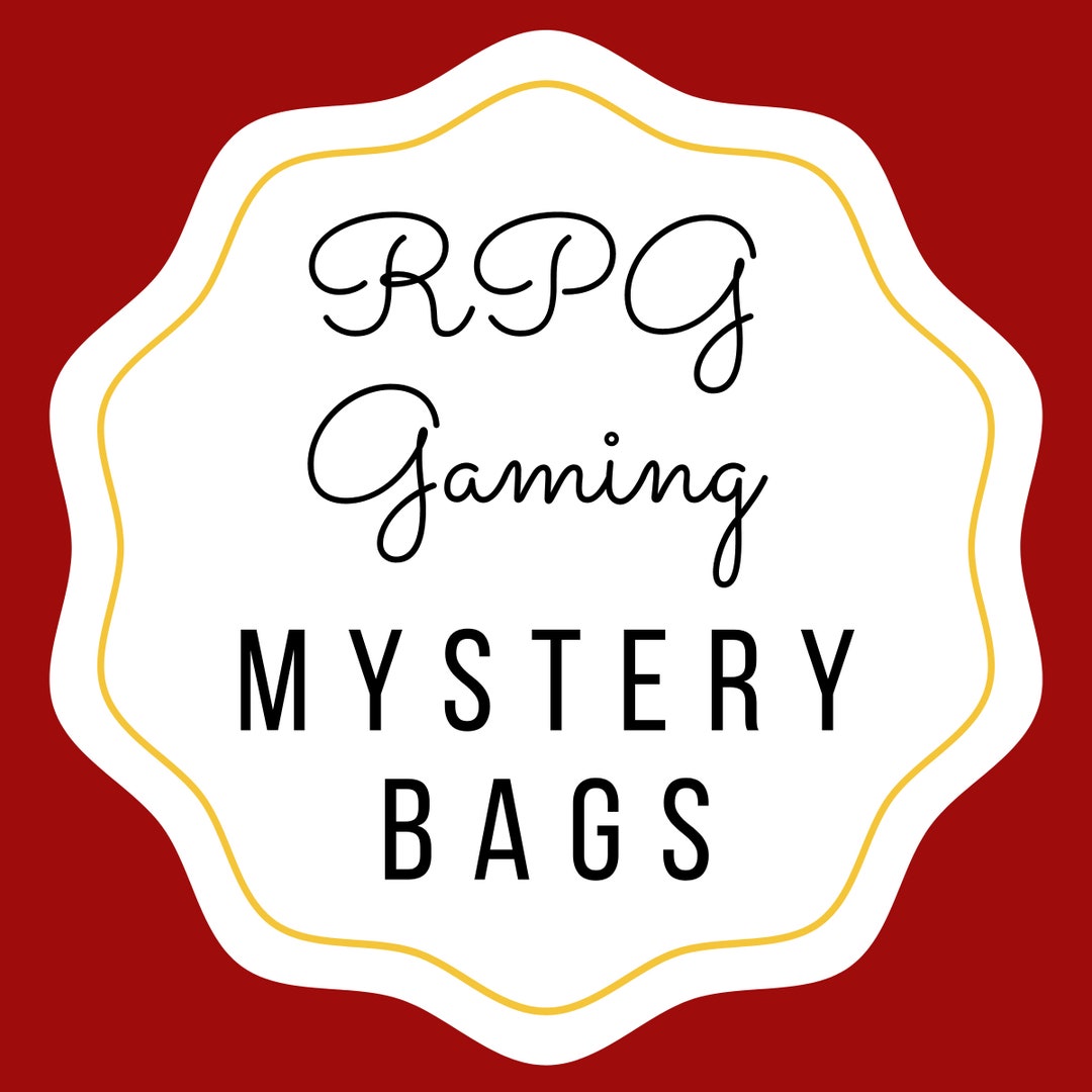 RPG Gaming Blind Bag, Video Game Mystery Bag, RPG Gifts for Gamers