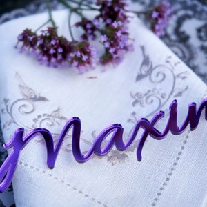 Segnaposto personalizzati per matrimonio Nomi tagliati al laser Nomi degli ospiti Segnaposto per matrimonio Segnaposto con nome tagliato al laser Apparecchiature per posto Sposa e sposo