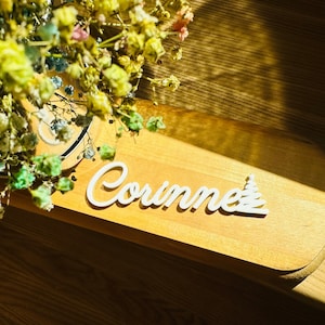 Place cards with christmas tree, Wedding place cards, Custom laser-cut names, Name tags, Party, Decoration, Gift, christmas, xmas, tree