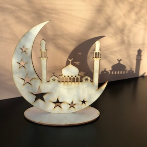 Ramadan Mubarak sign, Sign,  Ramadan wall sign, Eid Mubarak, Islamic wood sign Islamic wooden signs