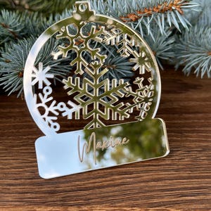 Kerstballen/bubbels, kerstboomversieringen, decor, boomsnuisterijen, kerstmis, sneeuwvlokken, kerstmis, decor, december, Palline / bolle di Natale