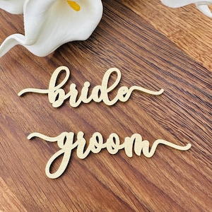 Place cards, Wedding place cards, Custom laser-cut names, Wooden laser cut names, Name tags, Party, Decoration, Gift, Place setting signs