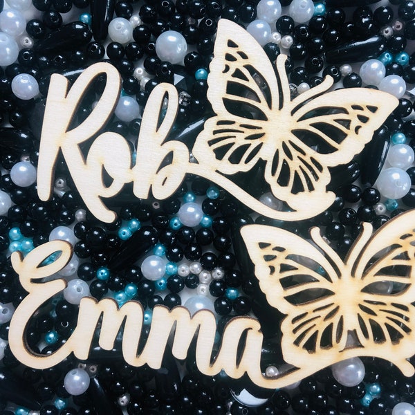 Laser Cut Place Card Etsy