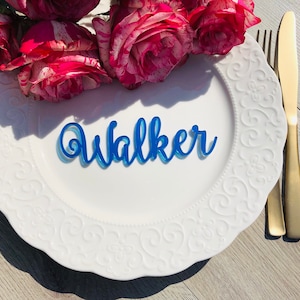Place cards, Wedding place cards, Custom laser-cut names, Wooden laser cut names, Name tags, Party, Decoration, Gift, Place setting signs