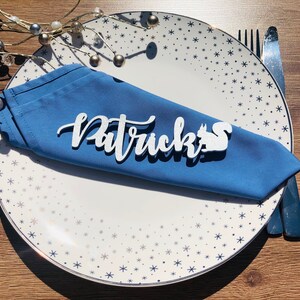 Platzkarten mit Eichhörnchen,Hochzeit,selbstgelasert,Namen,Party,Wilde Tiere,Schilder,Natur,Wald,Scoiattolo,Eichhörnchen