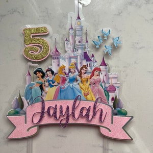 Princess cake topper