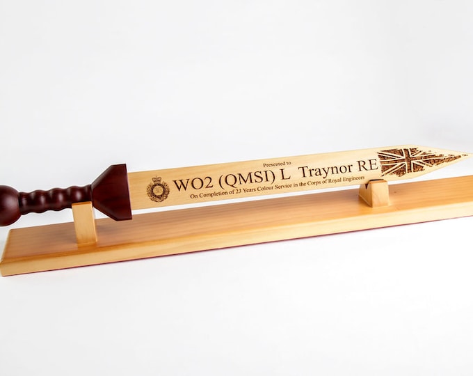 Engravable Award Gladiator Rudis Sword SWORD ONLY Etsy