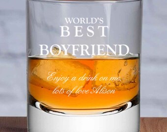 Personalised Stern Whisky Tumbler - World's Best