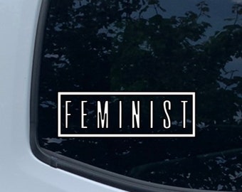 feminism is not a dirty word Vinyl Decal Wall Laptop Bumper Sticker 5