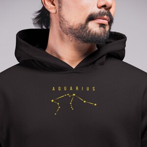 Aquarius Hoodie Aquarius Shirt Aquarius Gift Aquarius Sweatshirt Aquarius Zodiac Birthday Shirt Zodiac Clothing Constellation Shirt