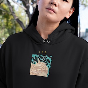 Leo Hoodie Leo Shirt Leo Gift Leo Sweatshirt Leo Zodiac Birthday Shirt Zodiac Clothing Constellation Shirt Aesthetic Hoodie Rave outfit