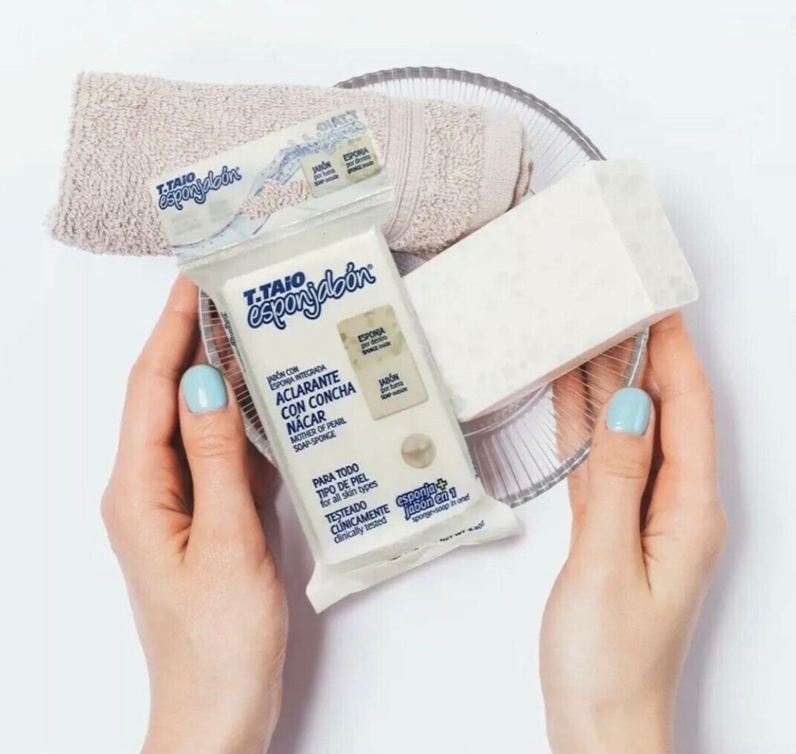 ESPONJABON esponjabon t taio face soap mother of pearl Etsy