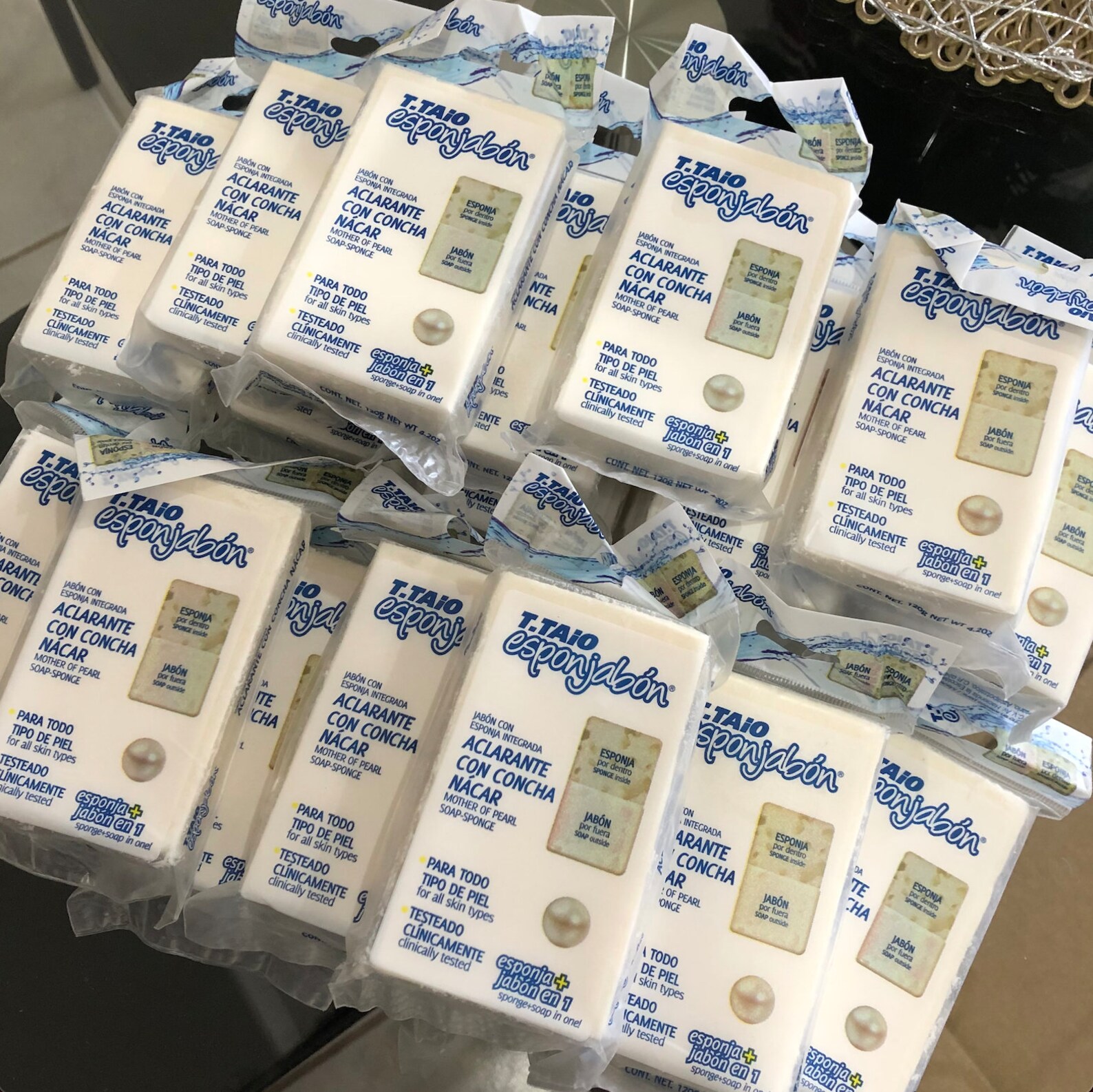 ESPONJABON esponjabon t taio face soap mother of pearl Etsy