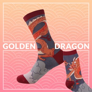 Neuankömmlinge Mens dragon socks