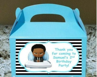 boss baby favor boxes