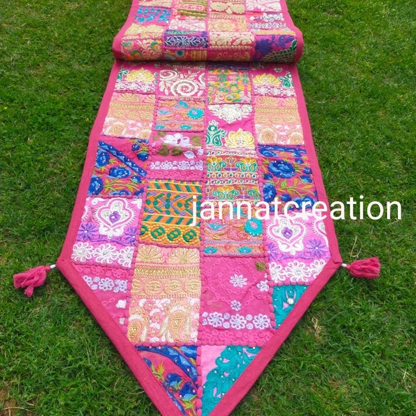 Indian Floral Table Runner Etsy