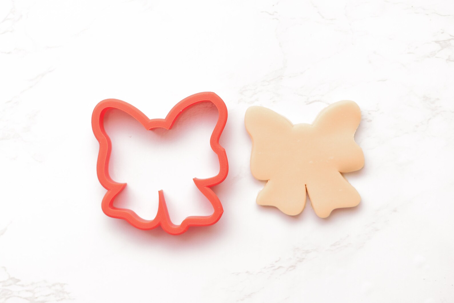 Bow Cookie Cutter Christmas Bow Cutter Bow Fondant Mold Etsy