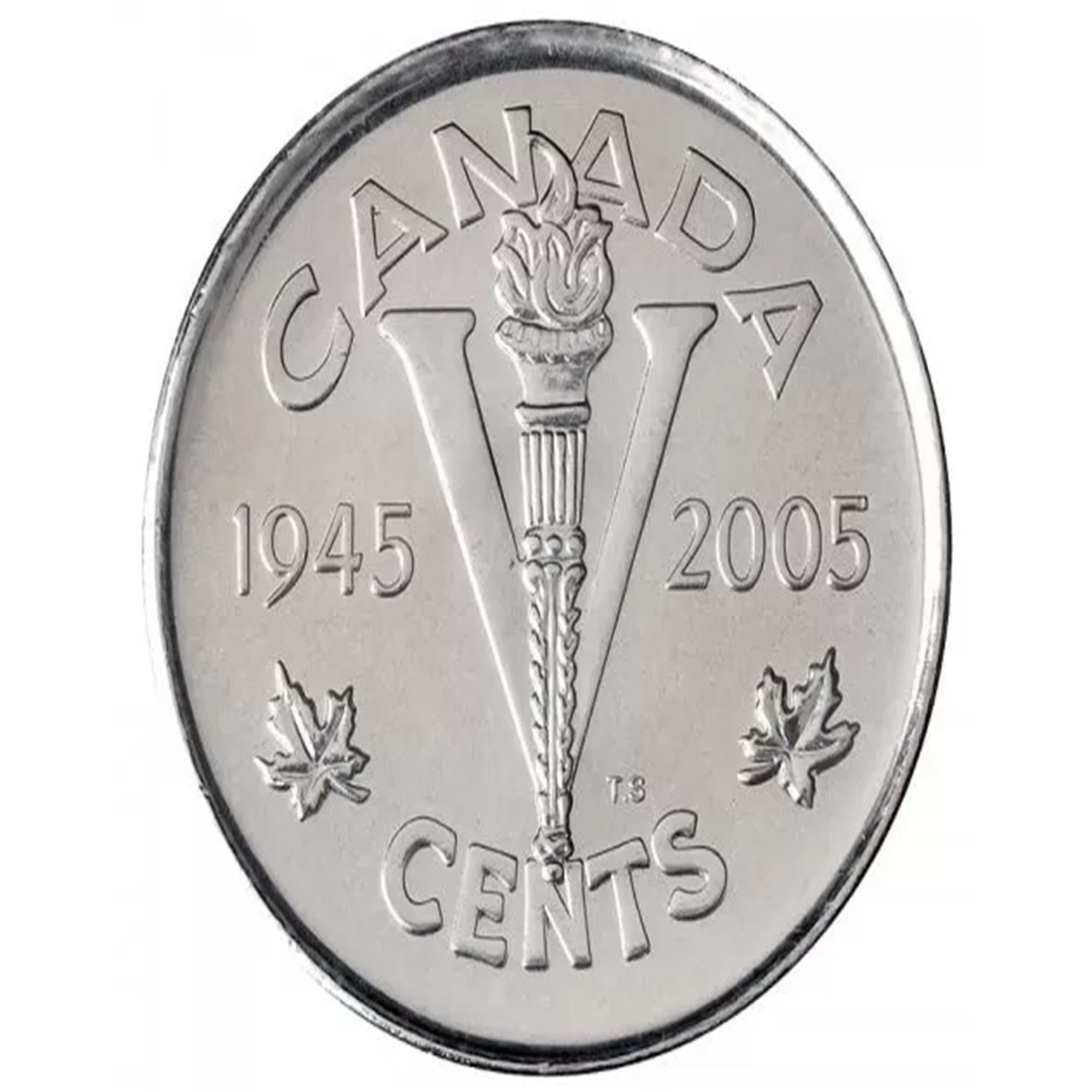 2005-P 1945 Canadian 5-cent Victory Ve-day 60th Anniv - Etsy