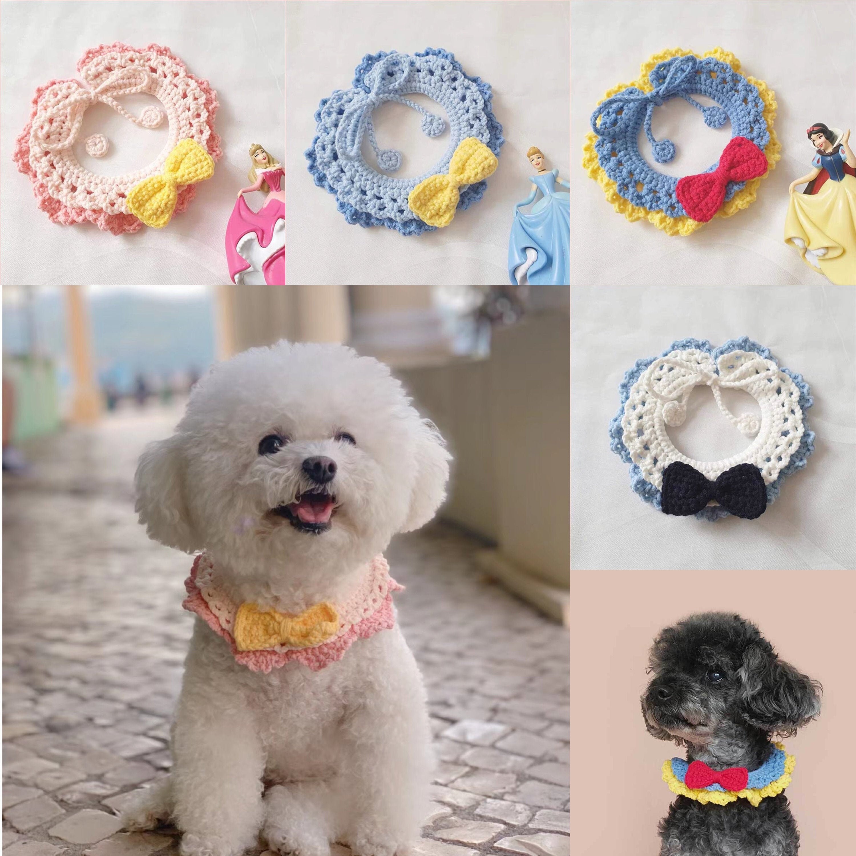collar a crochet para perro