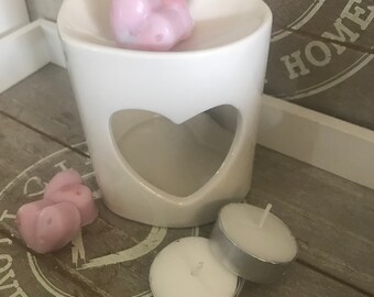 Branders en was smelten