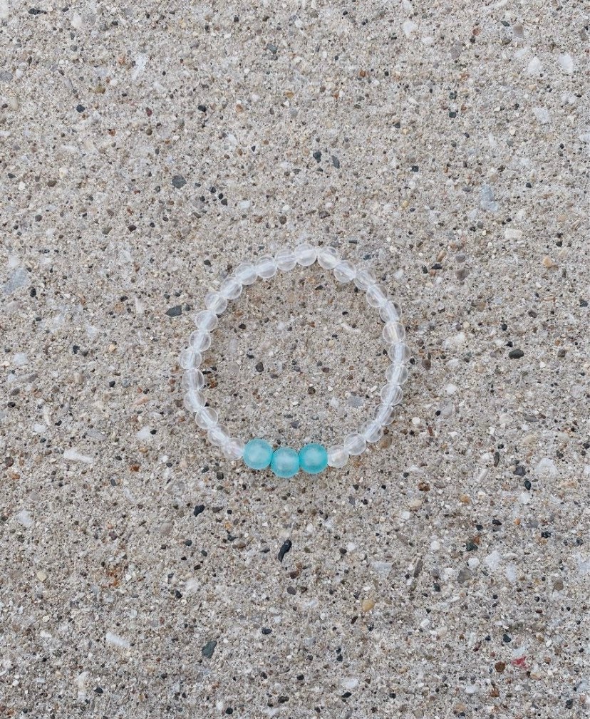 Clear water bracelet Etsy