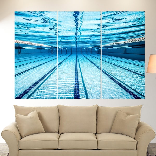 Swim Wall Art Etsy