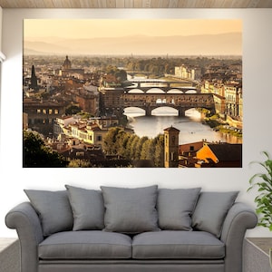Florence Canvas Wall Art, Florence Canvas Print, Italian Wall Decor